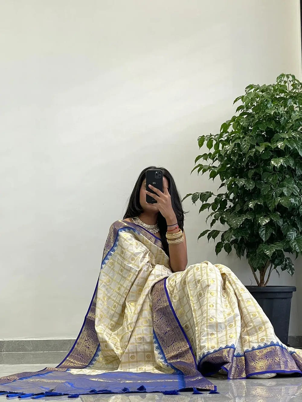 Divine Elegance Attractive Soft Silk Temple Border Gadwal Saree