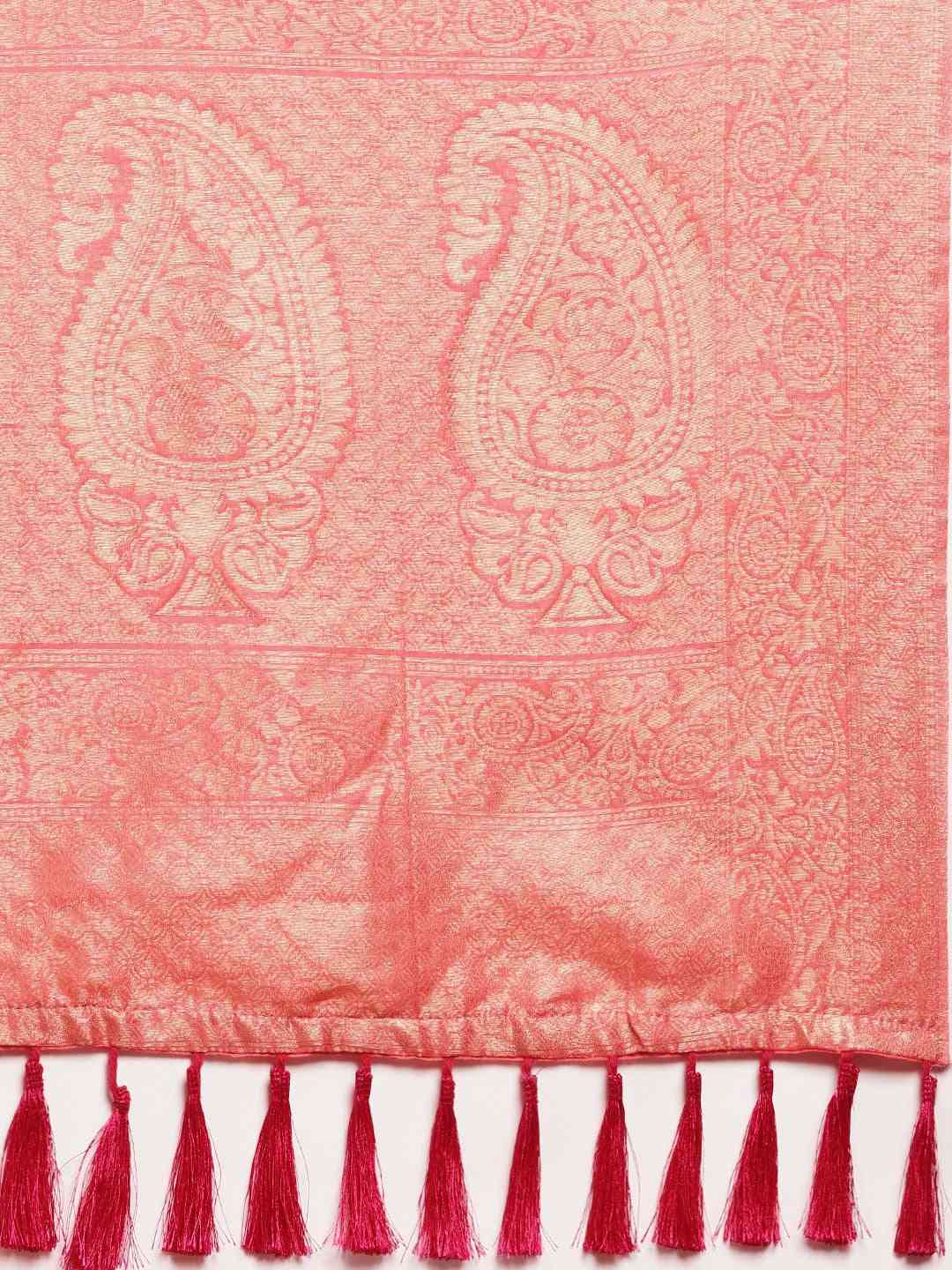 Bollywood Muvel Colour Woven Design Cotton Saree