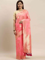 Bollywood Muvel Colour Woven Design Cotton Saree