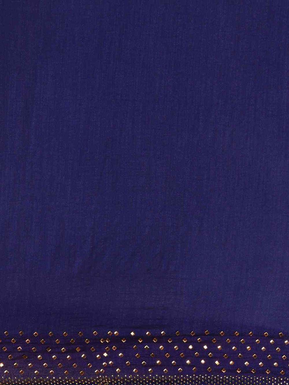 Poly Silk Navy Blue Colour Saree with Embellished Border