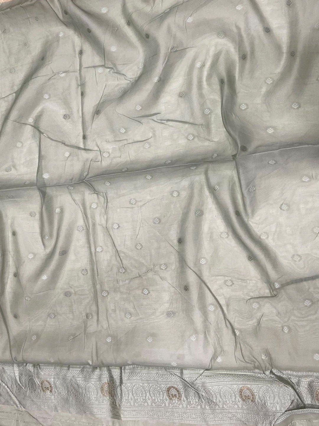 Lakhani Cotton Ombre Kalamkari Saree