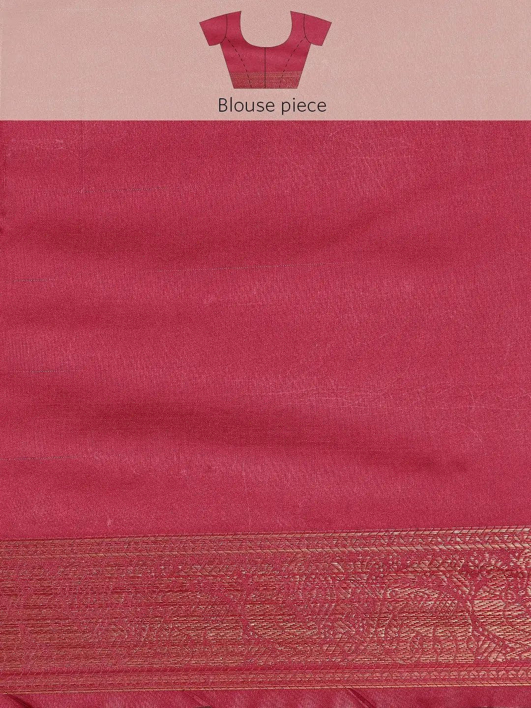 Pink Colour Kalamkari Print Kanjivaram Zari Silk Saree