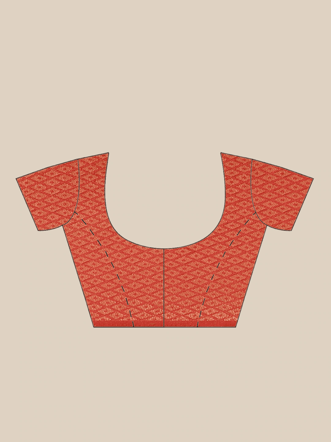 Beautiful Red Colour Woven Design Banarasi Saree