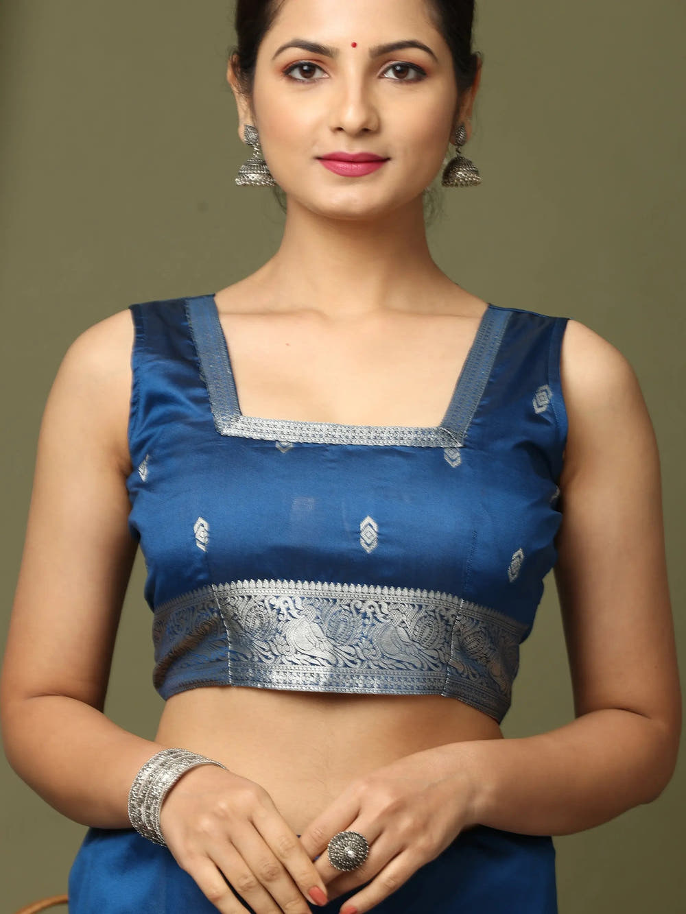 Soft Silk Woven Design Zari Kanchi Blend Banarasi Saree