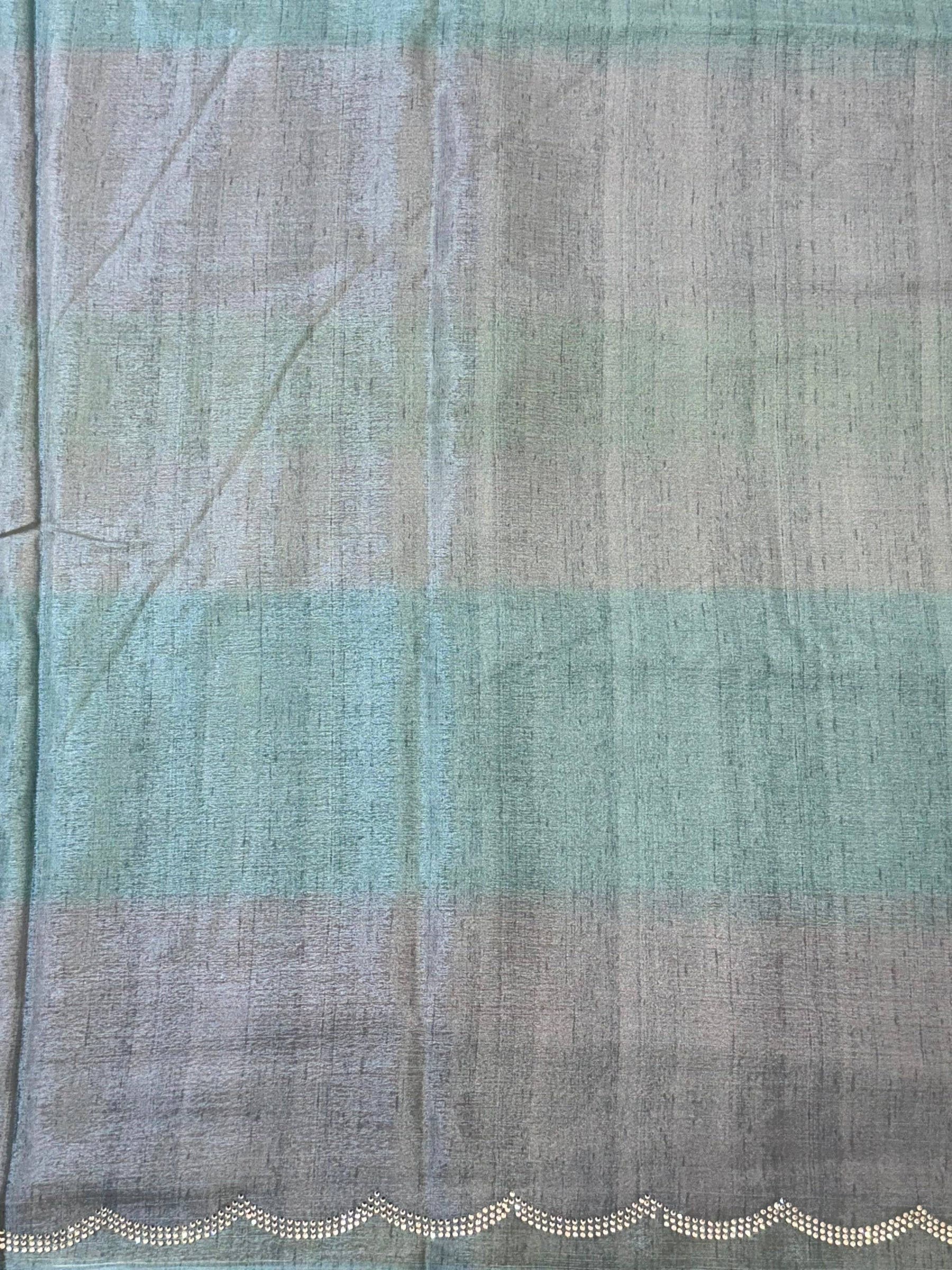 Radiant Soft Chiffon Striped Print Saree