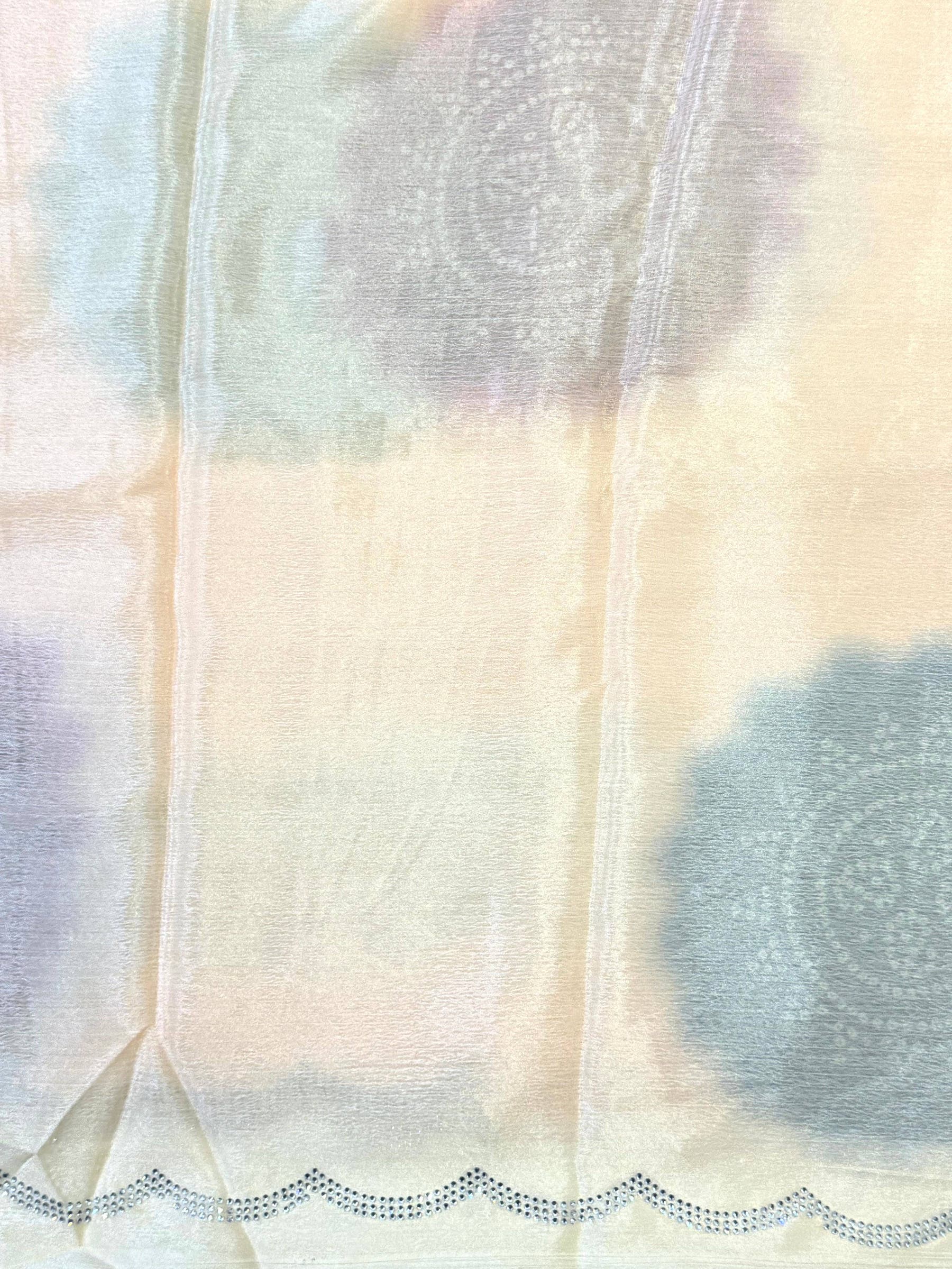 Regal Chiffon Bandhej Print Saree