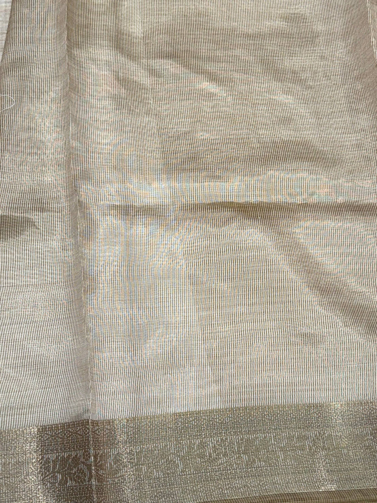 Graceful Beige Soft Tussar Saree