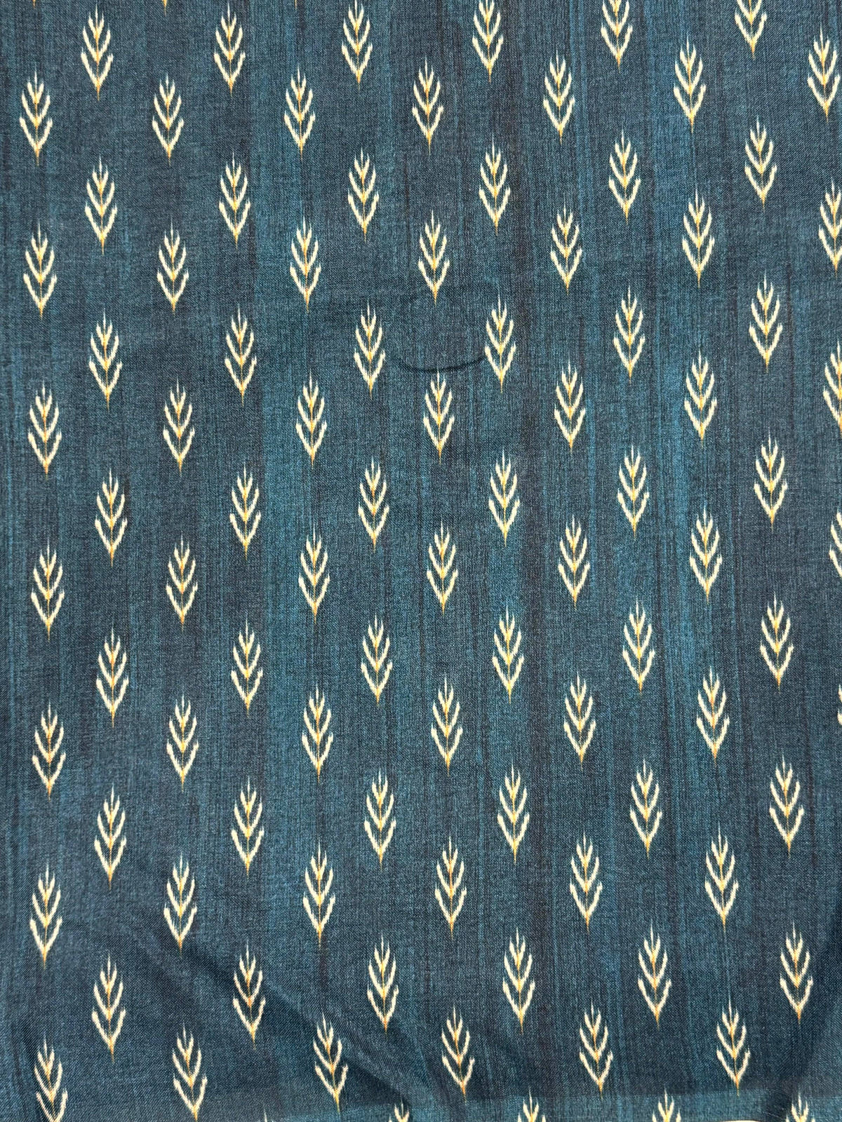 Elegant Navy Bold Ikkat Tussar Saree