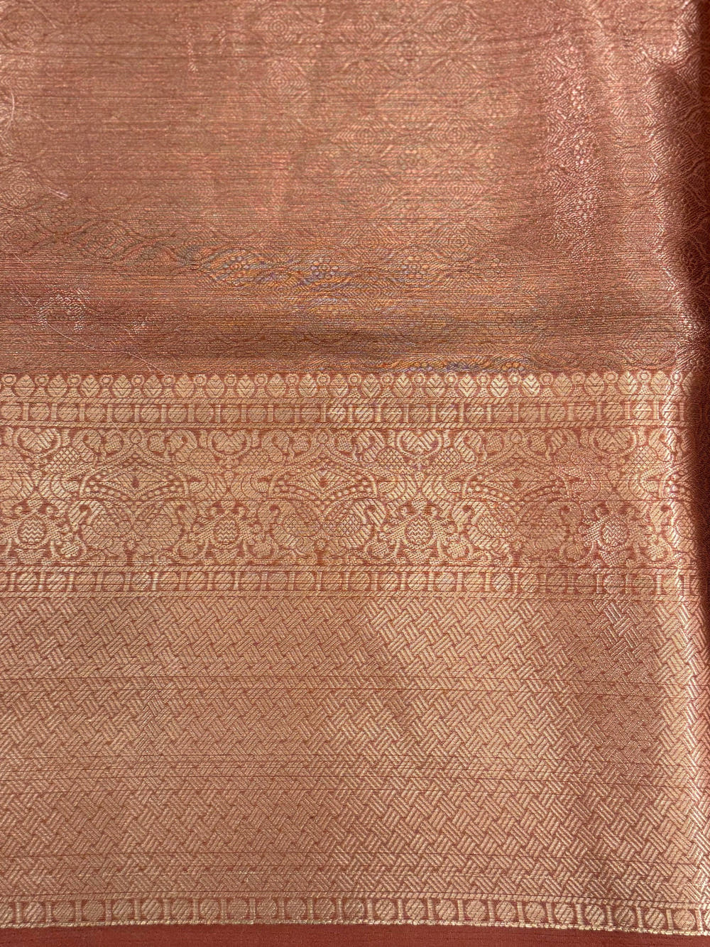 Majestic Kalamkari Kota Doriya Saree