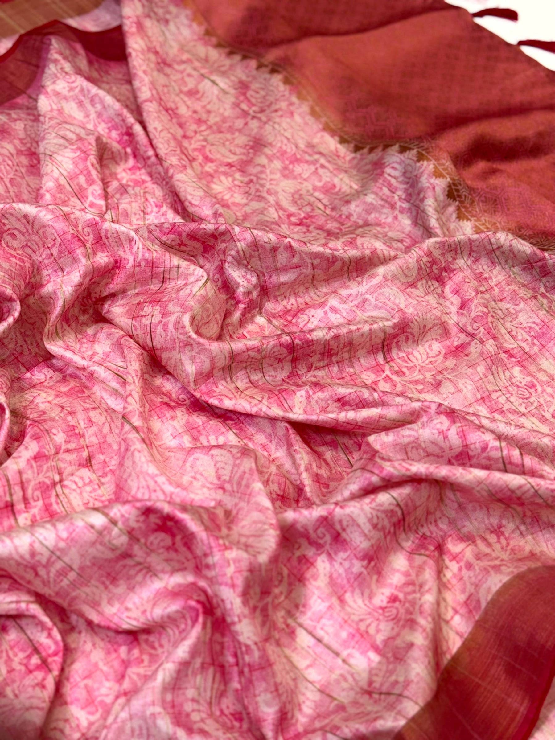 Regal Soft Silk Ghicha  Saree