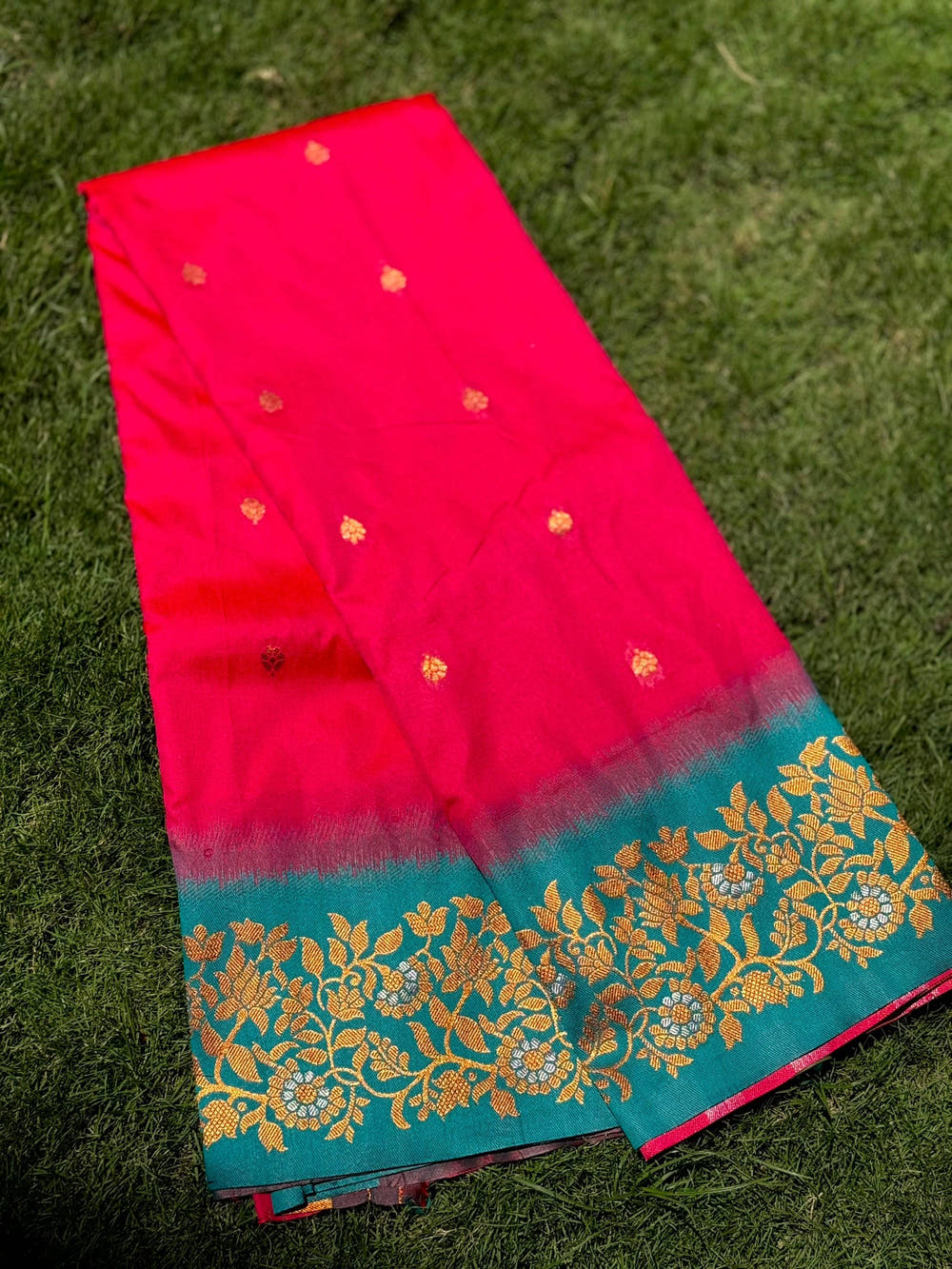 Pink Soft Silk Kanjivaram Saree