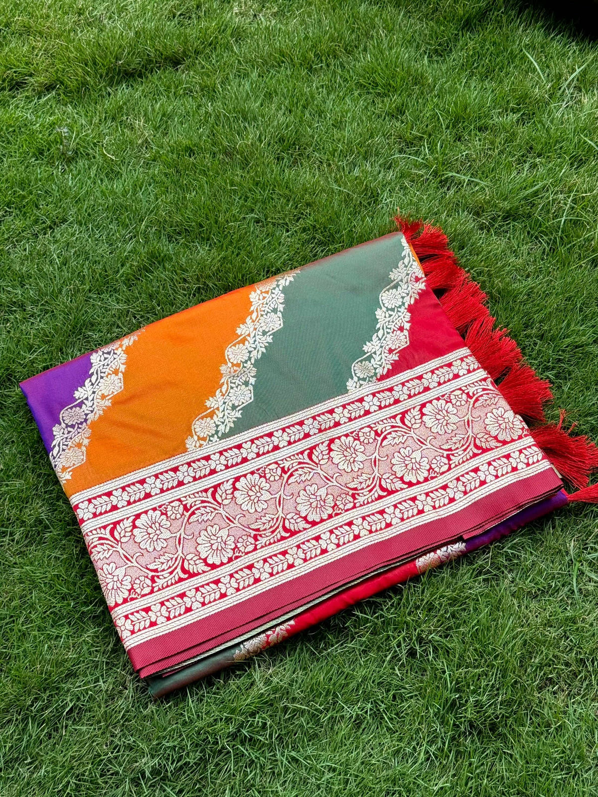 Heritage Banarasi Katan Silk Zari Weaving Saree