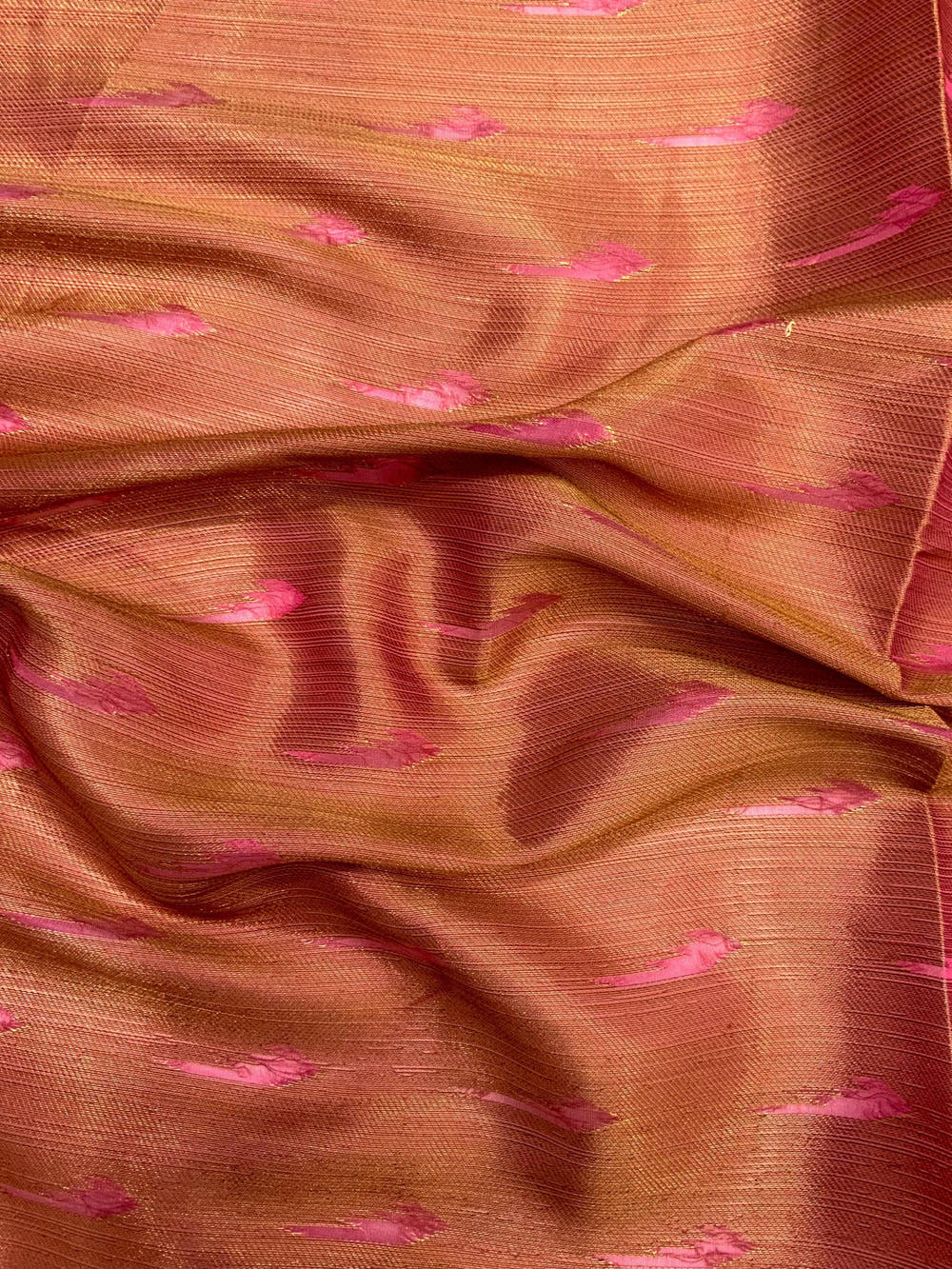 Elevate Kalamkari Printed Tissue Saree
