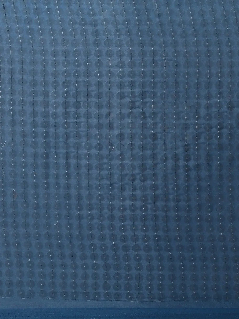 Design Ombre Blue Colour Two Tone Sequence Saree