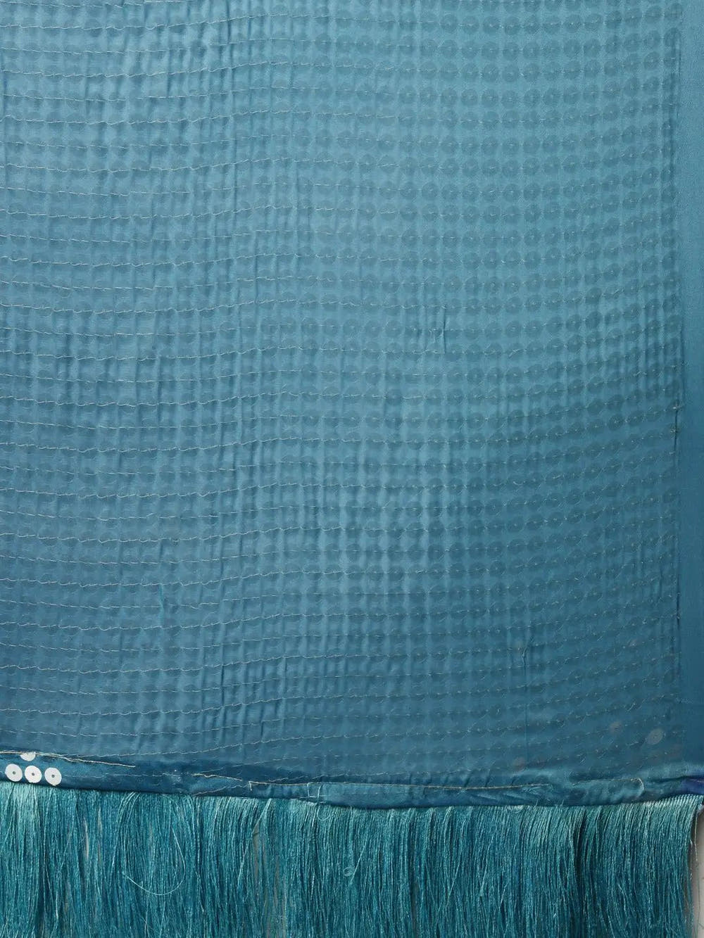 Design Ombre Blue Colour Two Tone Sequence Saree