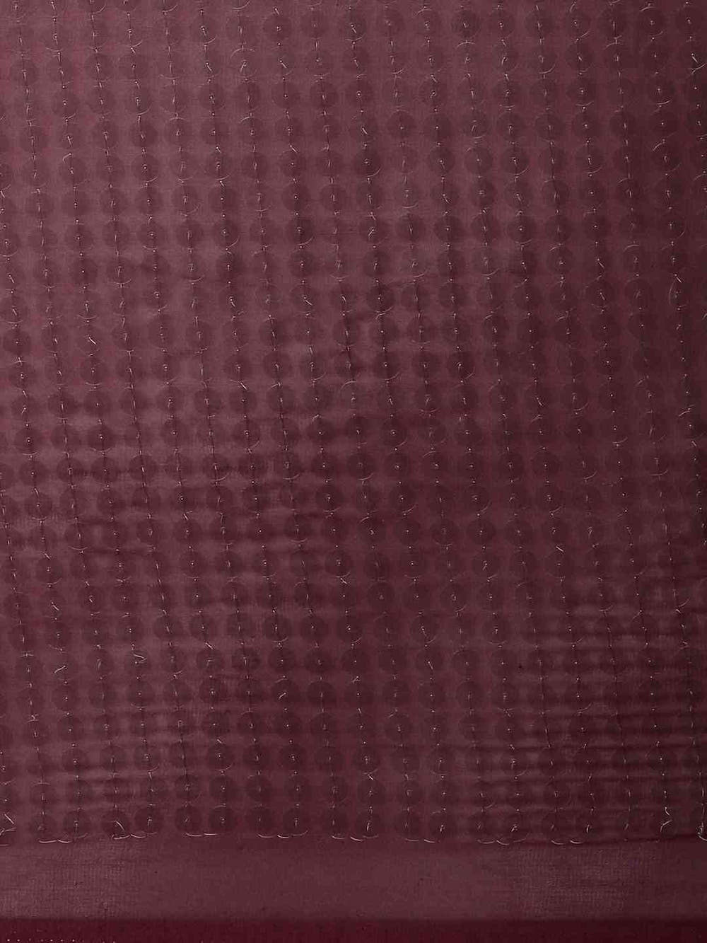 Design Ombre Pink Colour Two Tone Sequence Saree