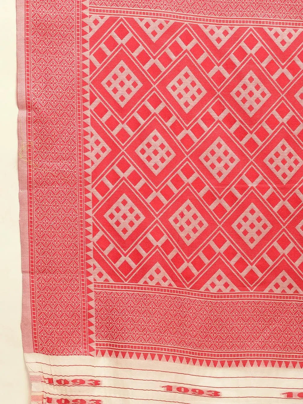 Soft Pink Light Weight Dhakai Jamdani Saree