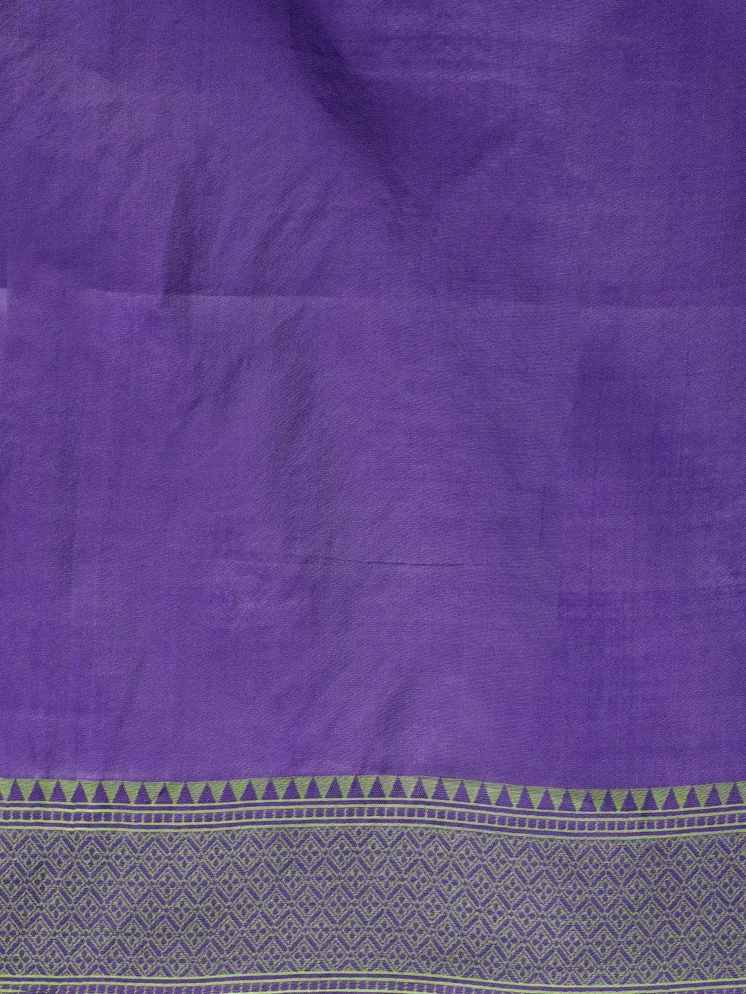 Radiance Cotton Silk Dhakai Jamdani Saree