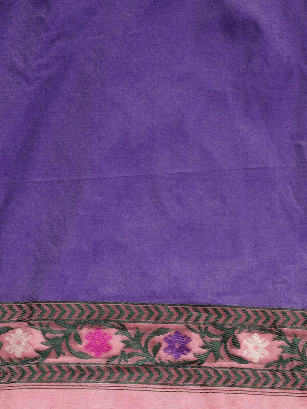 Dusty Pink Dhakai Jamdani Cotton Silk Saree