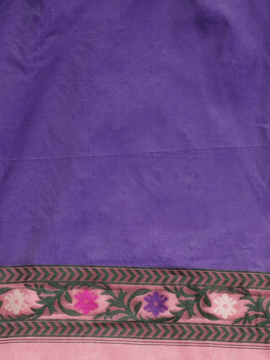 Dusty Pink Dhakai Jamdani Cotton Silk Saree