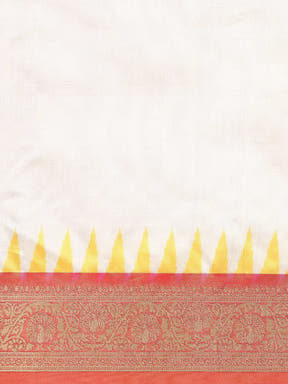  Ikkat Digital Print Soft Silk Saree
