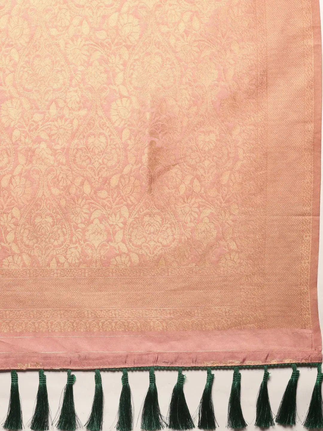 Banarasi Katan Silk Kalamakri Digital Print Saree