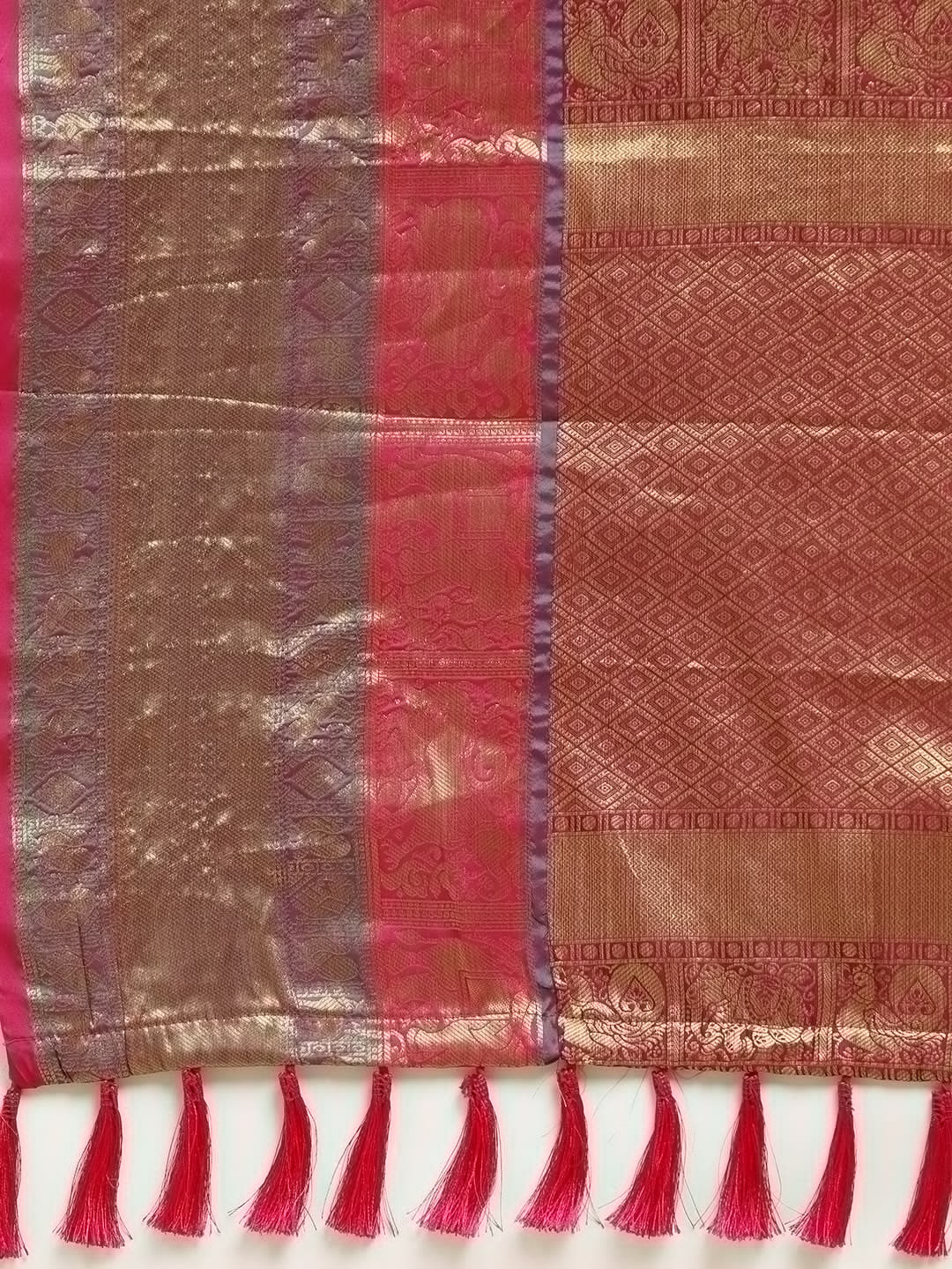 Banarasi Silk Cotton Black Colour Woven Design Saree