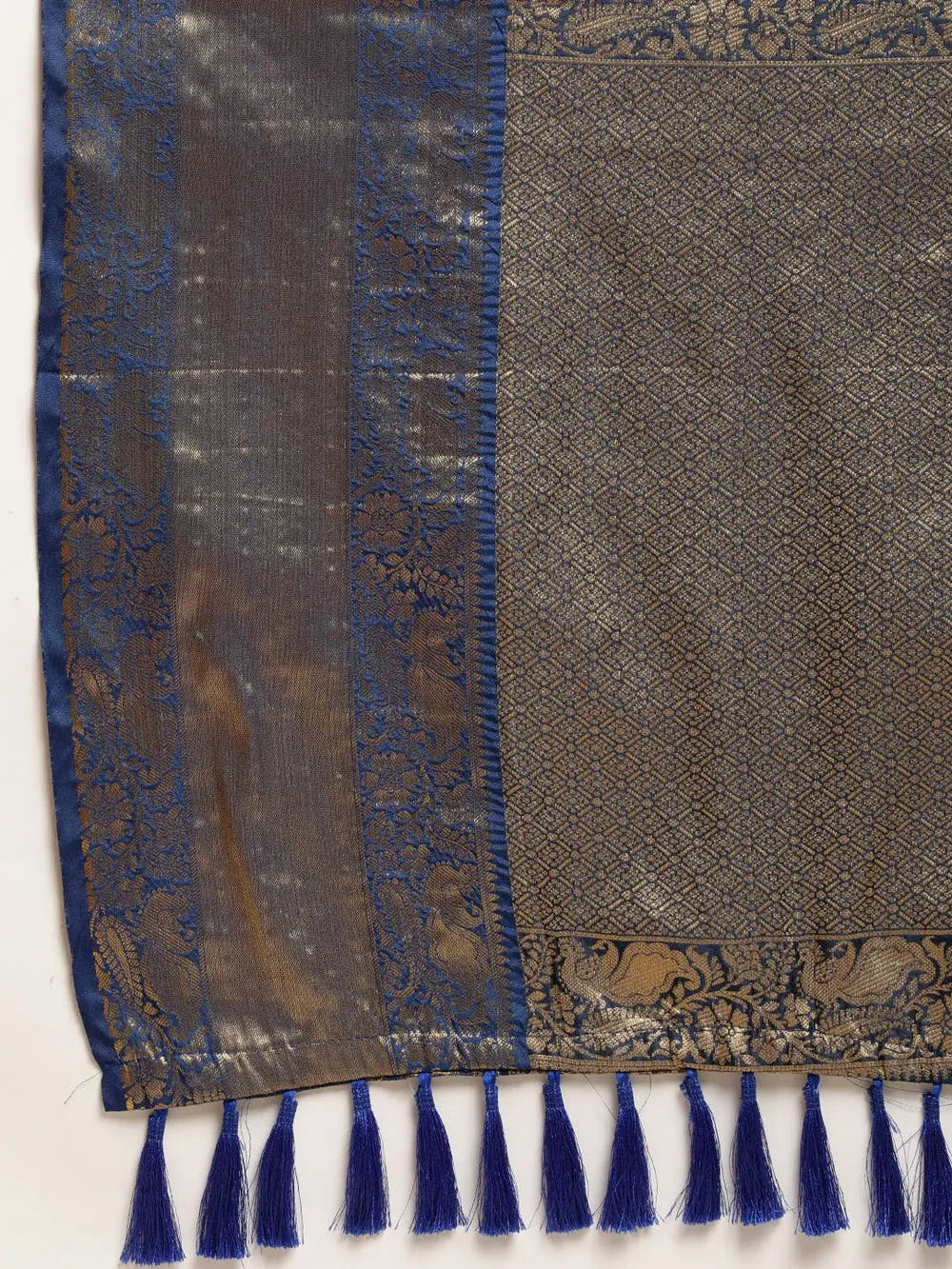 Exclusive Banarasi Pattu Zari Motifs Festive Wear Saree