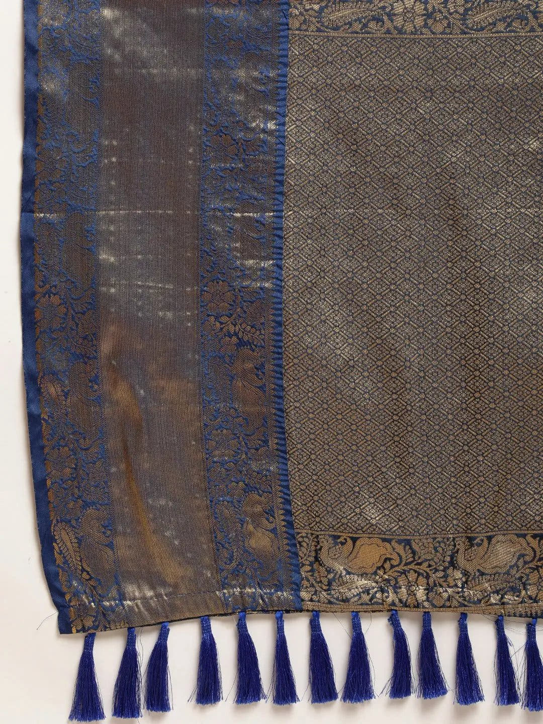 Exclusive Banarasi Pattu Zari Motifs Festive Wear Saree