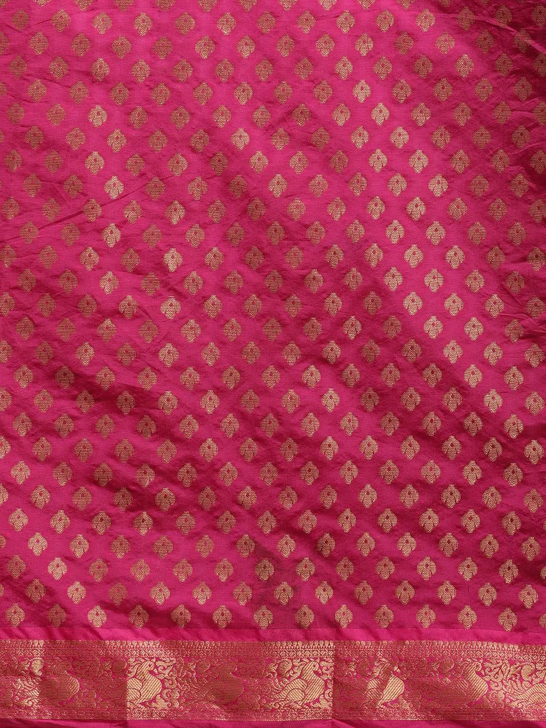 Exclusive Banarasi Pattu Zari Motifs Festive Wear Saree