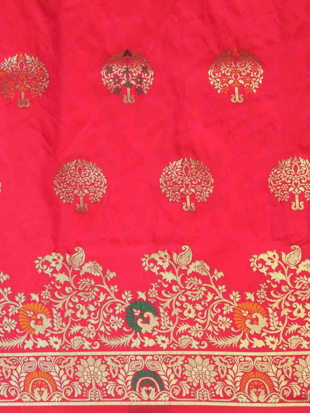 Kanjivaram Silk Woven Design With Zari Saree