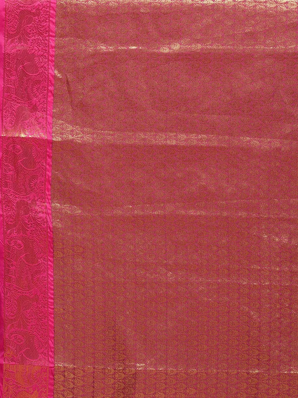 Banarasi Kanchi Ethnic Zari Motif Green Colour Festive Wear Saree