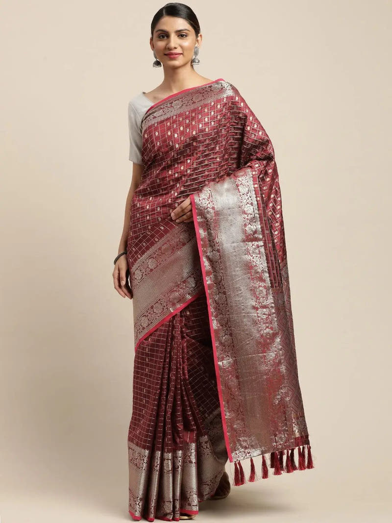 Kanjivaram Soft Silk Kanchi Zari Weaving Saree