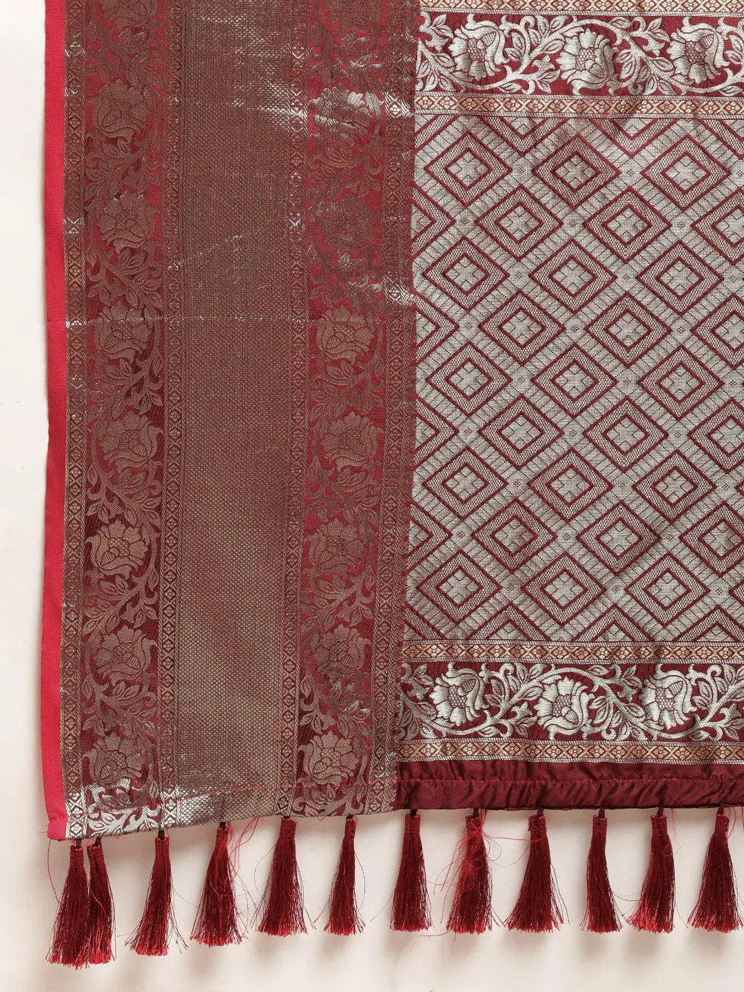 Kanjivaram Soft Silk Kanchi Zari Weaving Saree