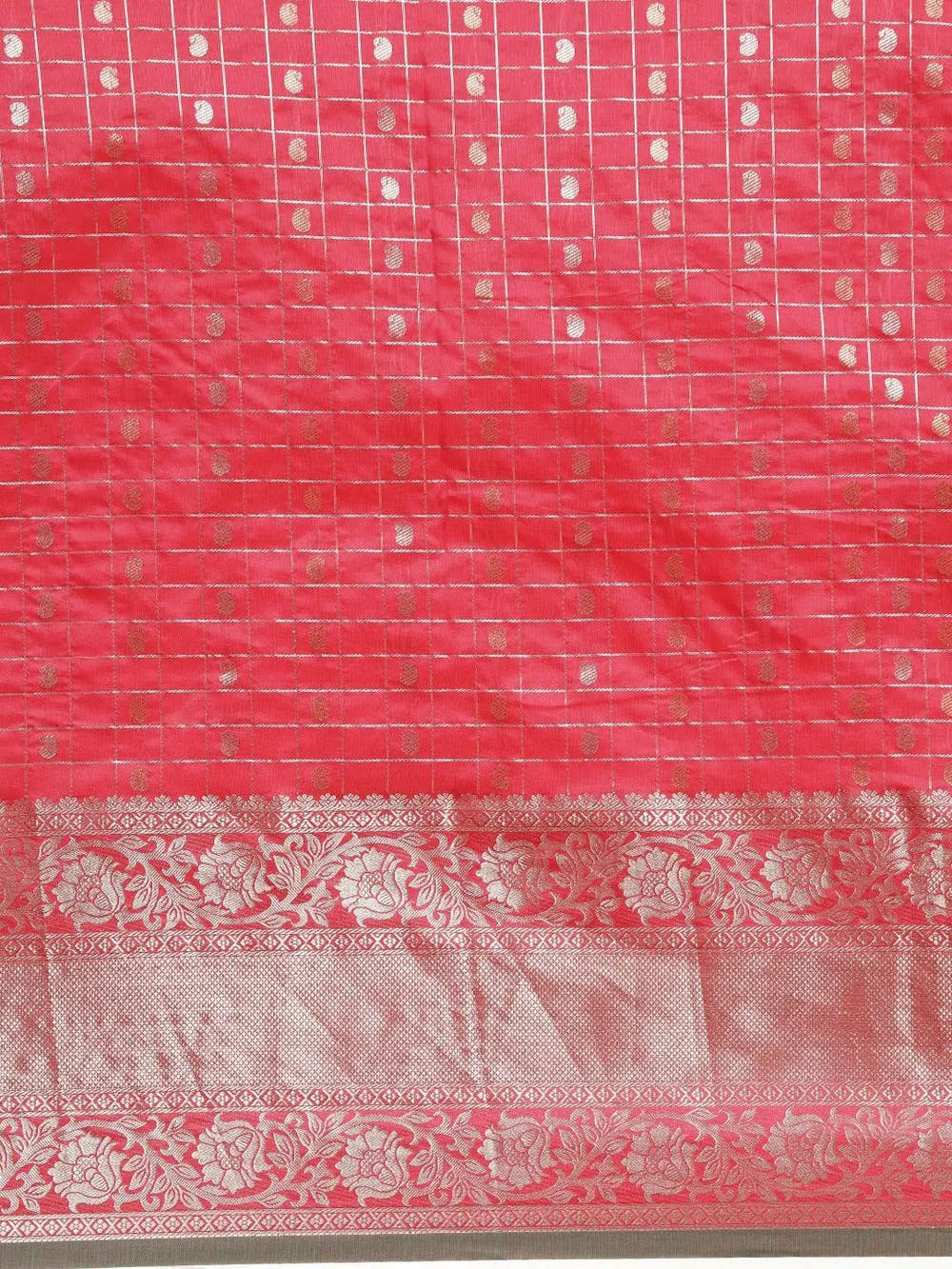 Pink Colour Kanjivaram Soft Silk Kanchi Zari Weaving Saree