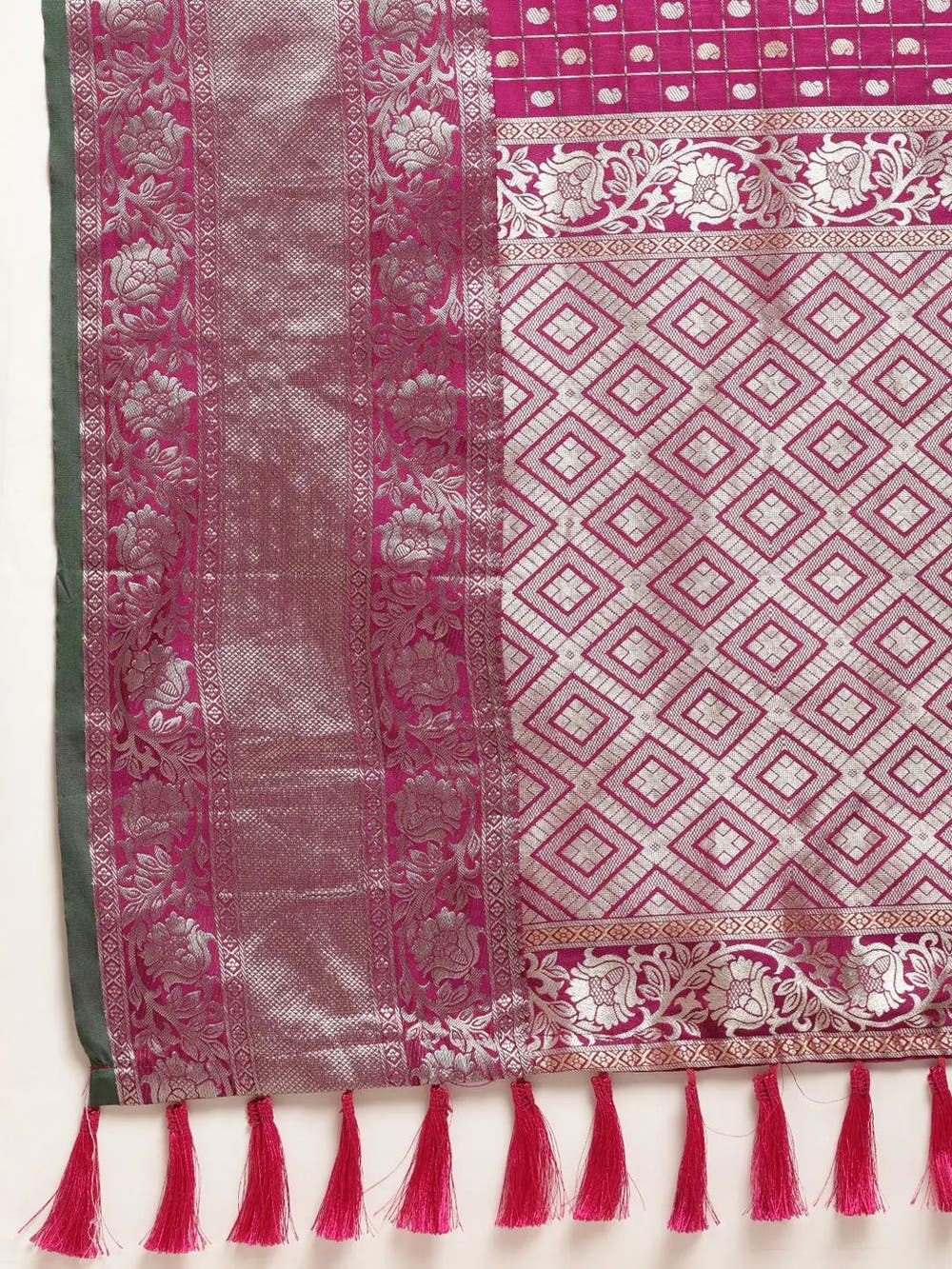 Kanjivaram Soft Silk Kanchi Zari Weaving Saree