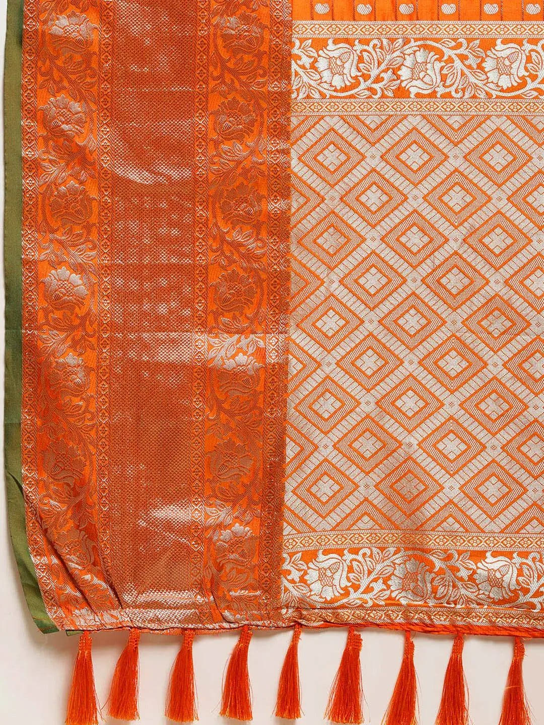 Kanjivaram Yellow Colour Soft Silk Kanchi Zari Weaving Saree