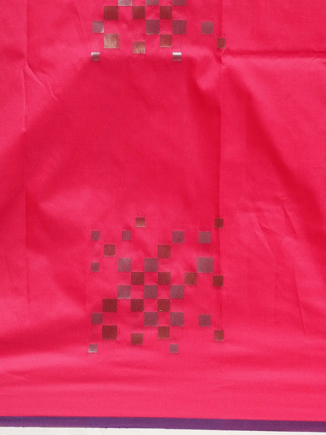 Pink Colour Banarasi Katan Silk Kanchi Zari Weaving Saree