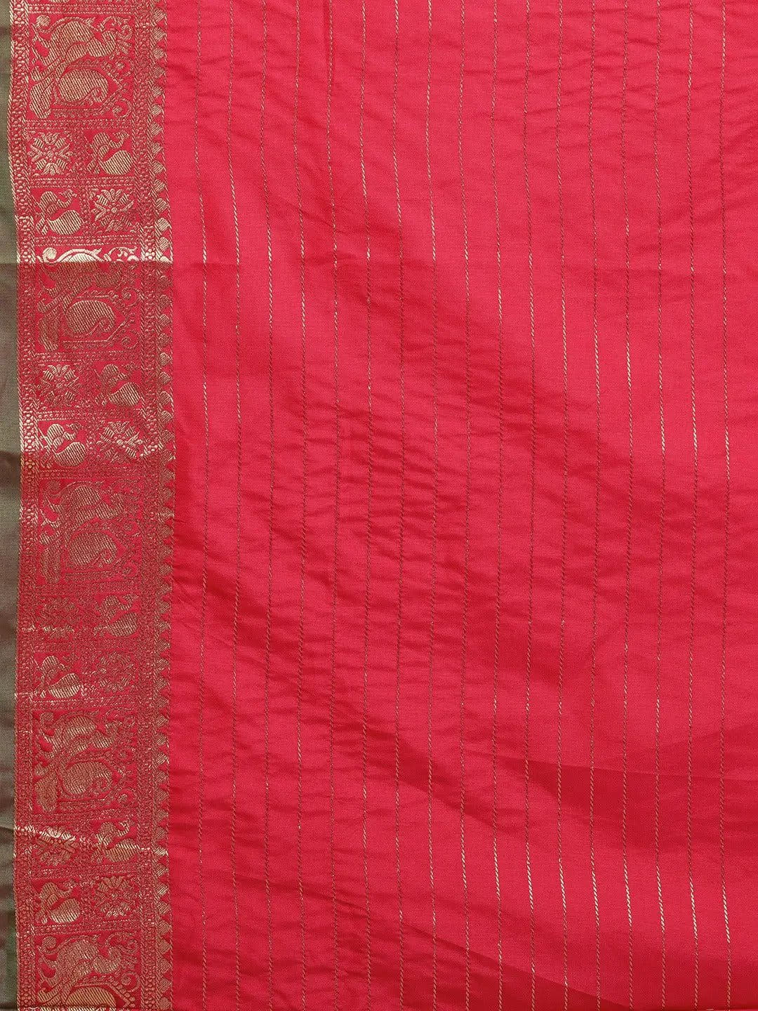 Kanjivaram Pink Colour Soft Silk Kanchi Zari Weaving Saree