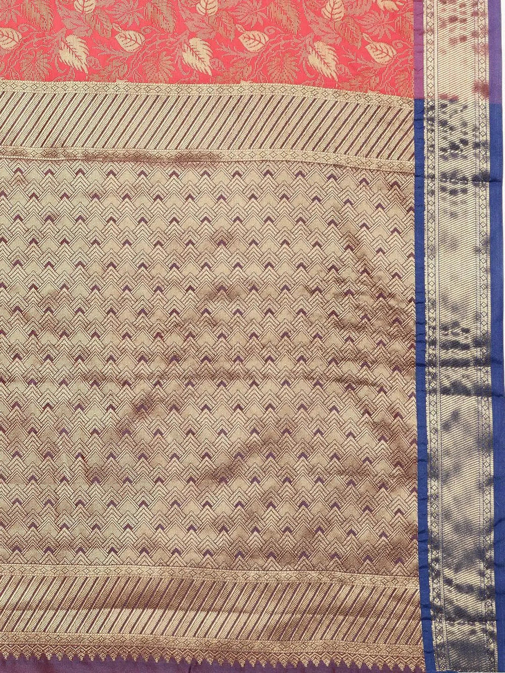 Stylish Kanjivaram Silk Saree Woven Design With Zari Work