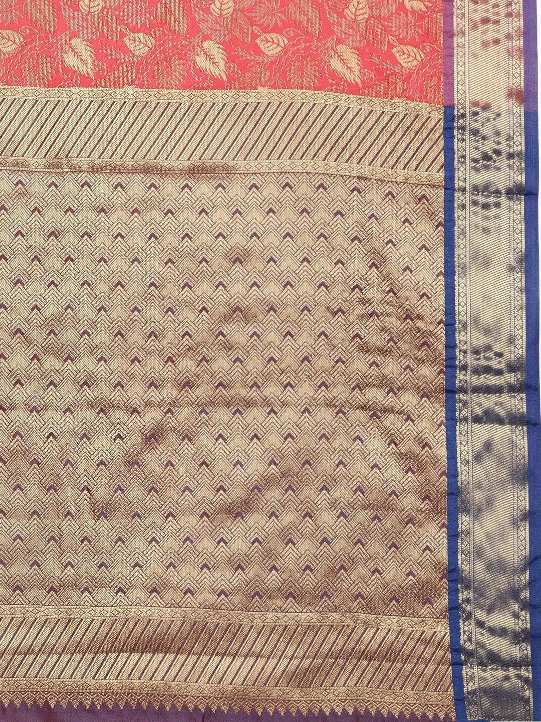 Stylish Kanjivaram Silk Saree Woven Design With Zari Work