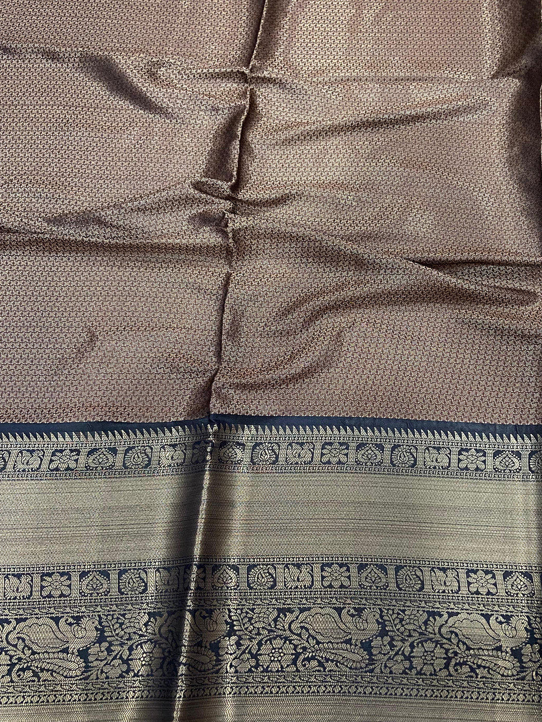Intricate Rama Green Banarasi Silk Saree