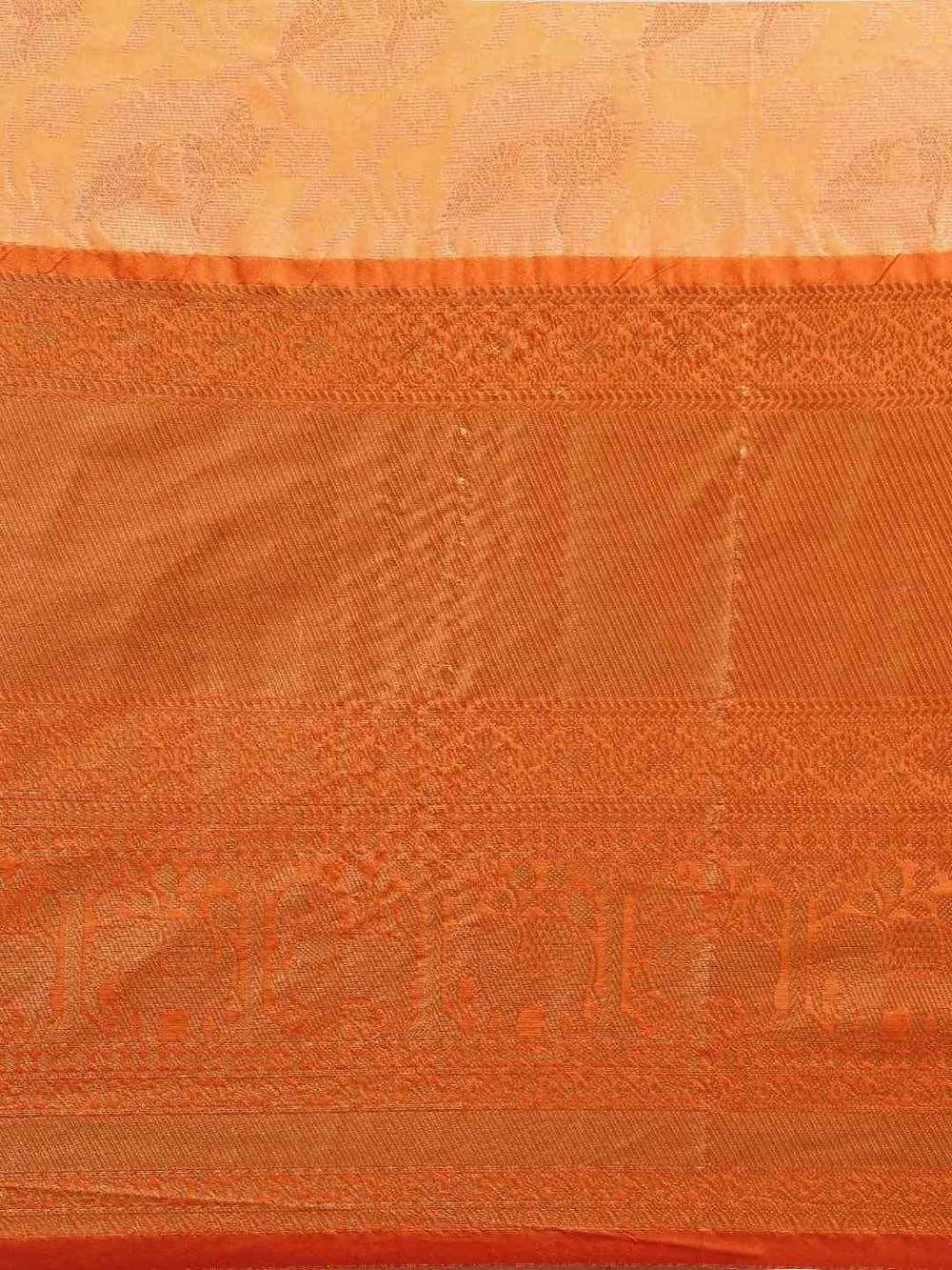 Soft Silk Yellow Colour Kanjivaaram Zari & Butta Weaving Saree