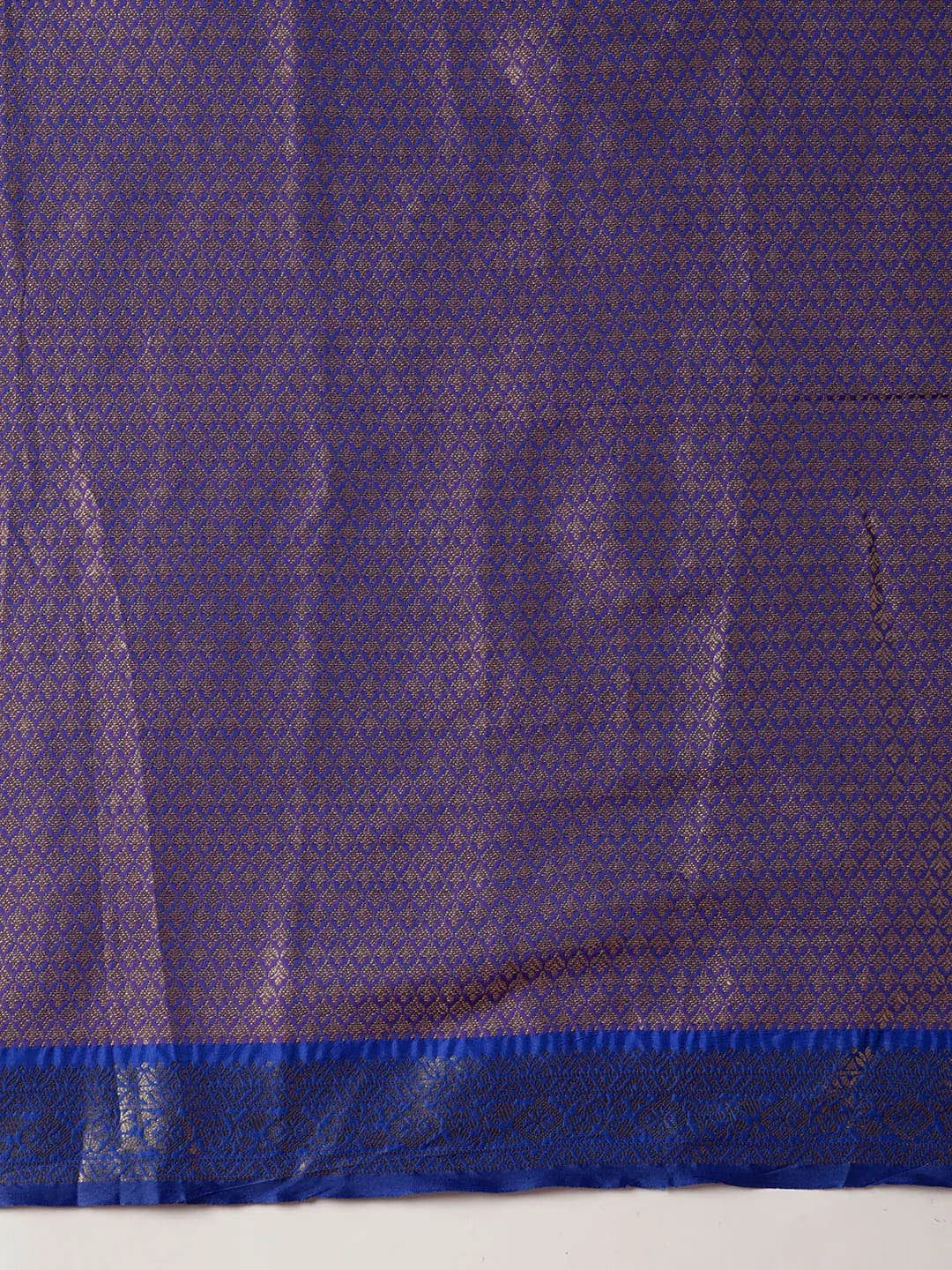 Banarasi Woven Design Saree With Zari Border