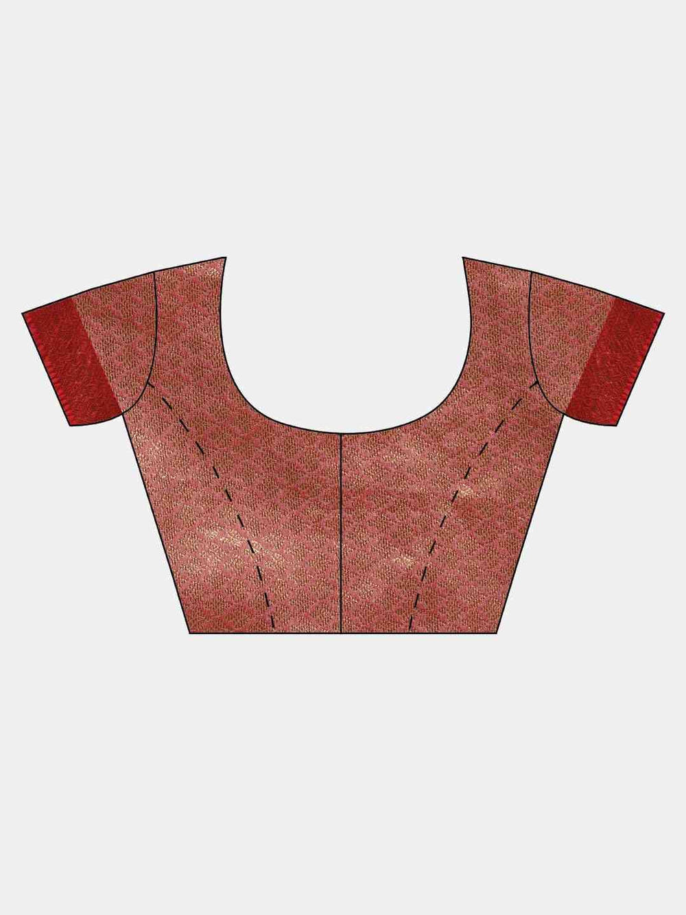 Banarasi Woven Design Saree With Zari Border