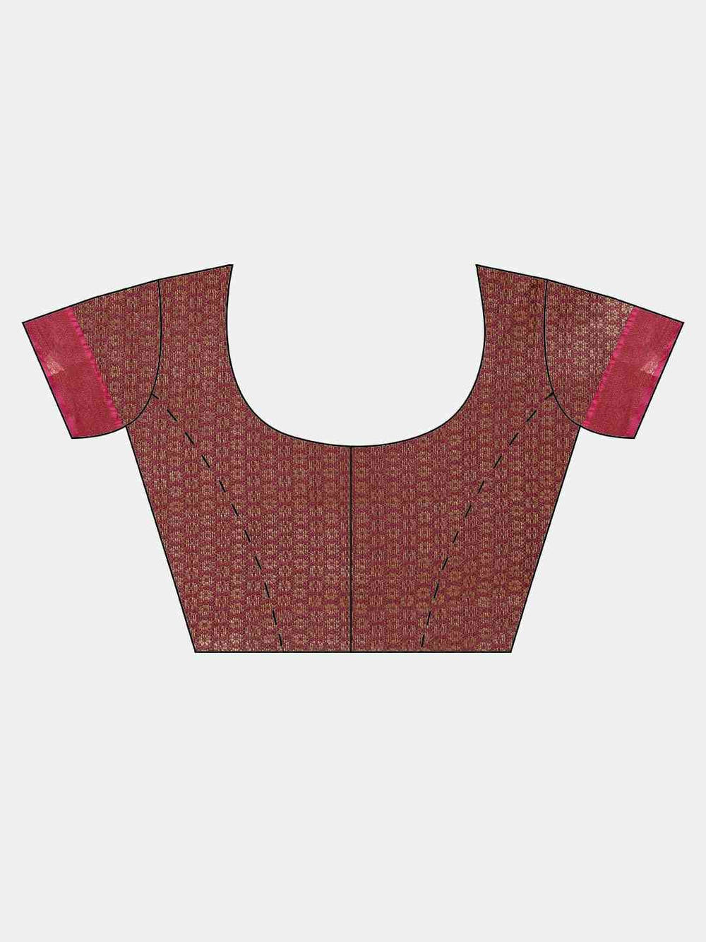 Soft Silk Black Colour Kanjivaaram Traditional Wear Saree