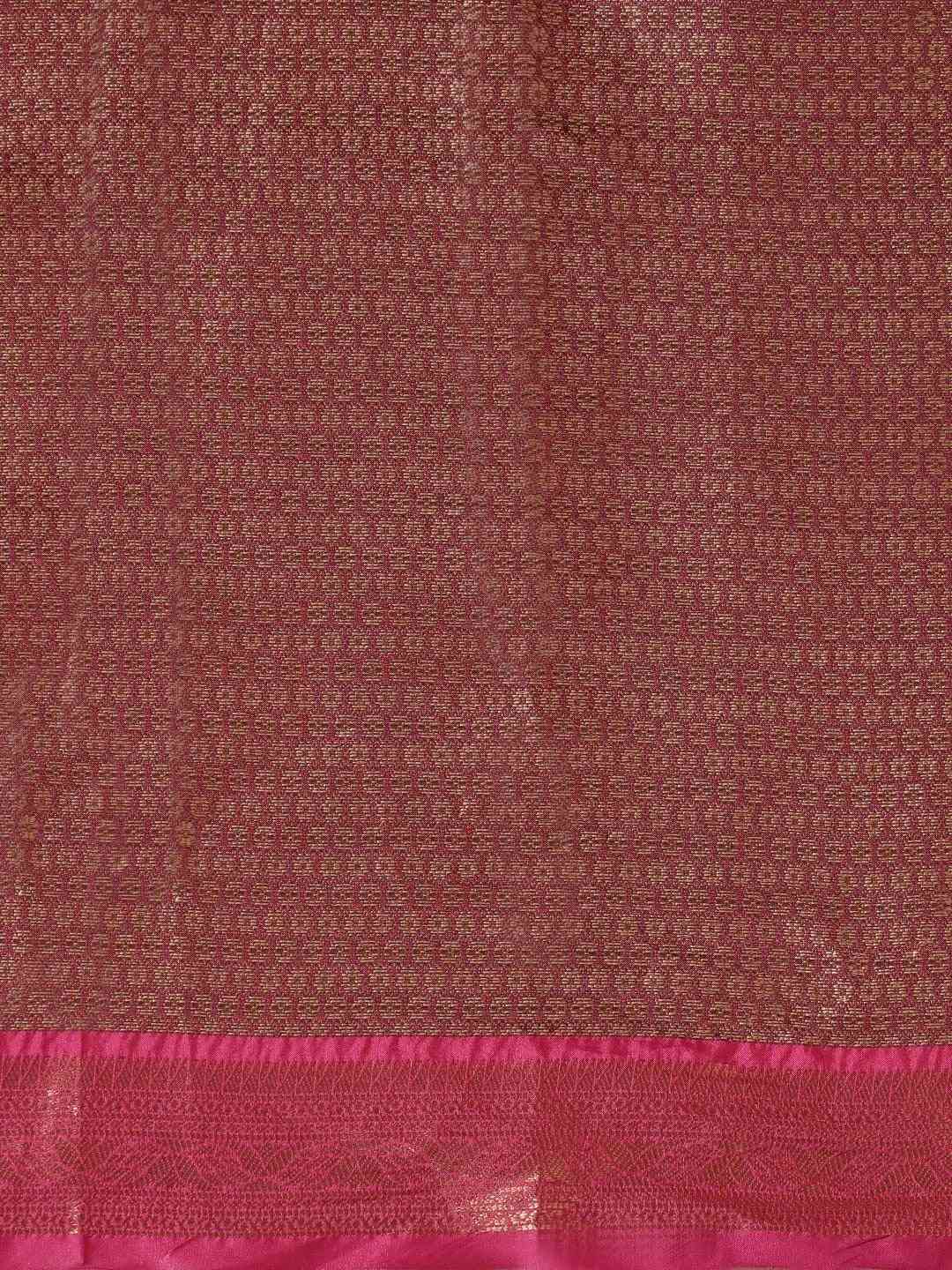 Soft Silk Black Colour Kanjivaaram Traditional Wear Saree