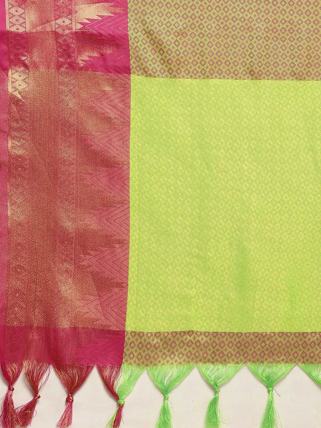 Exclusive Self Butti Design Uppada Cotton Silk Saree