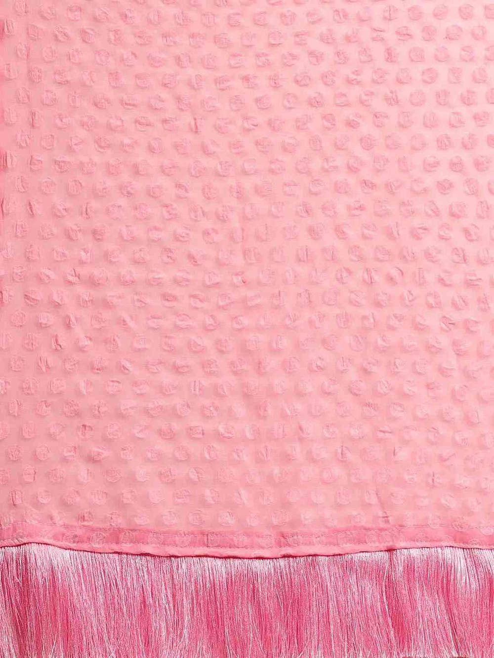 Pure Soft Georgette Geometric Print Party Wear Saree