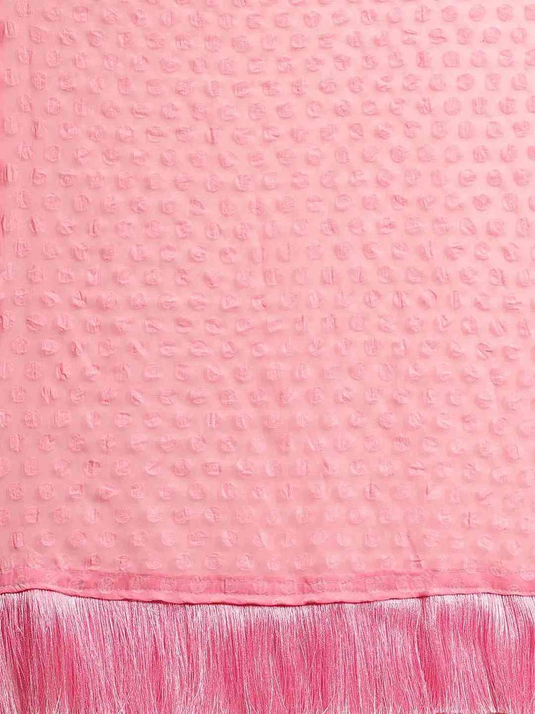 Pure Soft Georgette Geometric Print Party Wear Saree